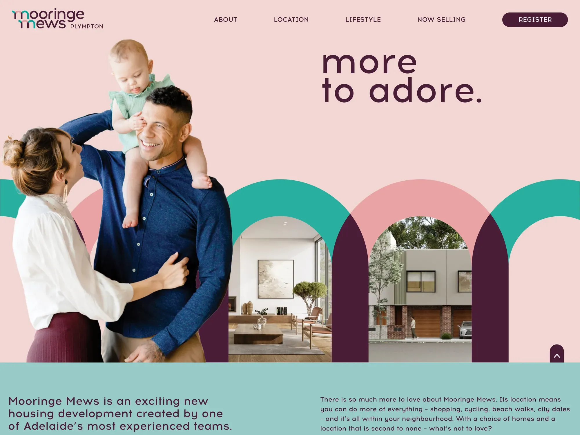 The Mooringe Mews homepage