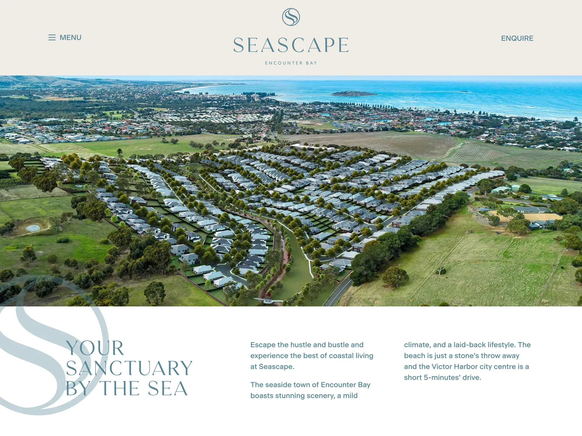 Another page from the My Seascape site