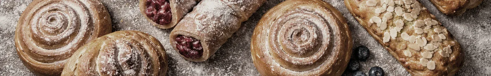 Three bread loafs baked by Riviera Bakery